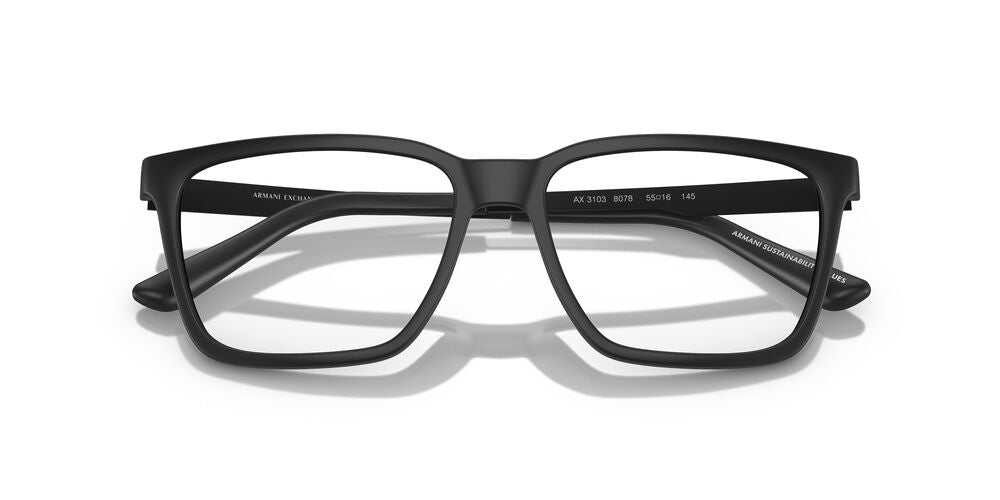 Armazón Armani Exchange AX3103 Negro