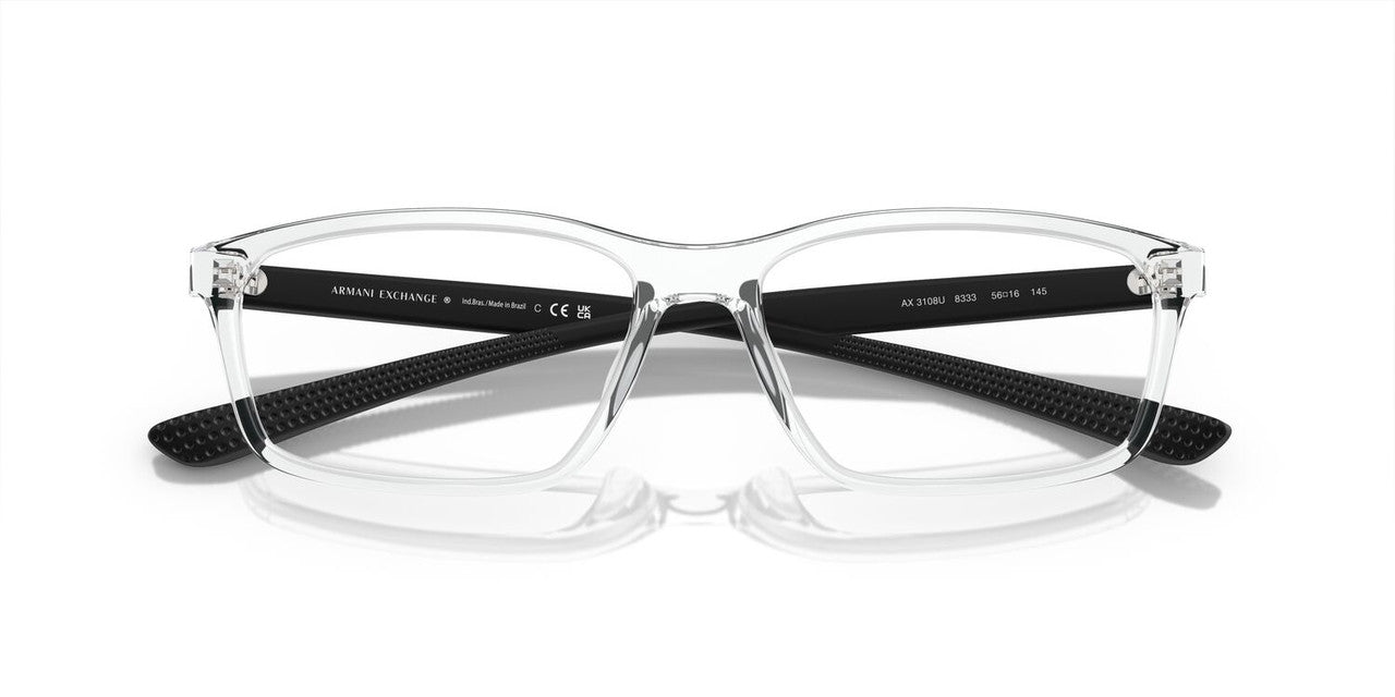 Armazón Armani Exchange AX3108U Trasparente