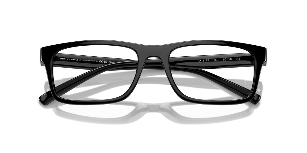 Armazón Armani Exchange AX3115 Negro