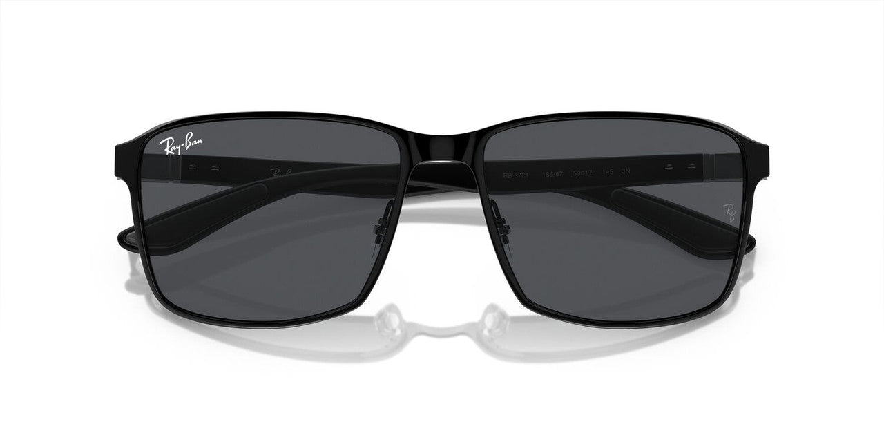 Gafas De Sol Ray-Ban RB3721 Gris/Negro