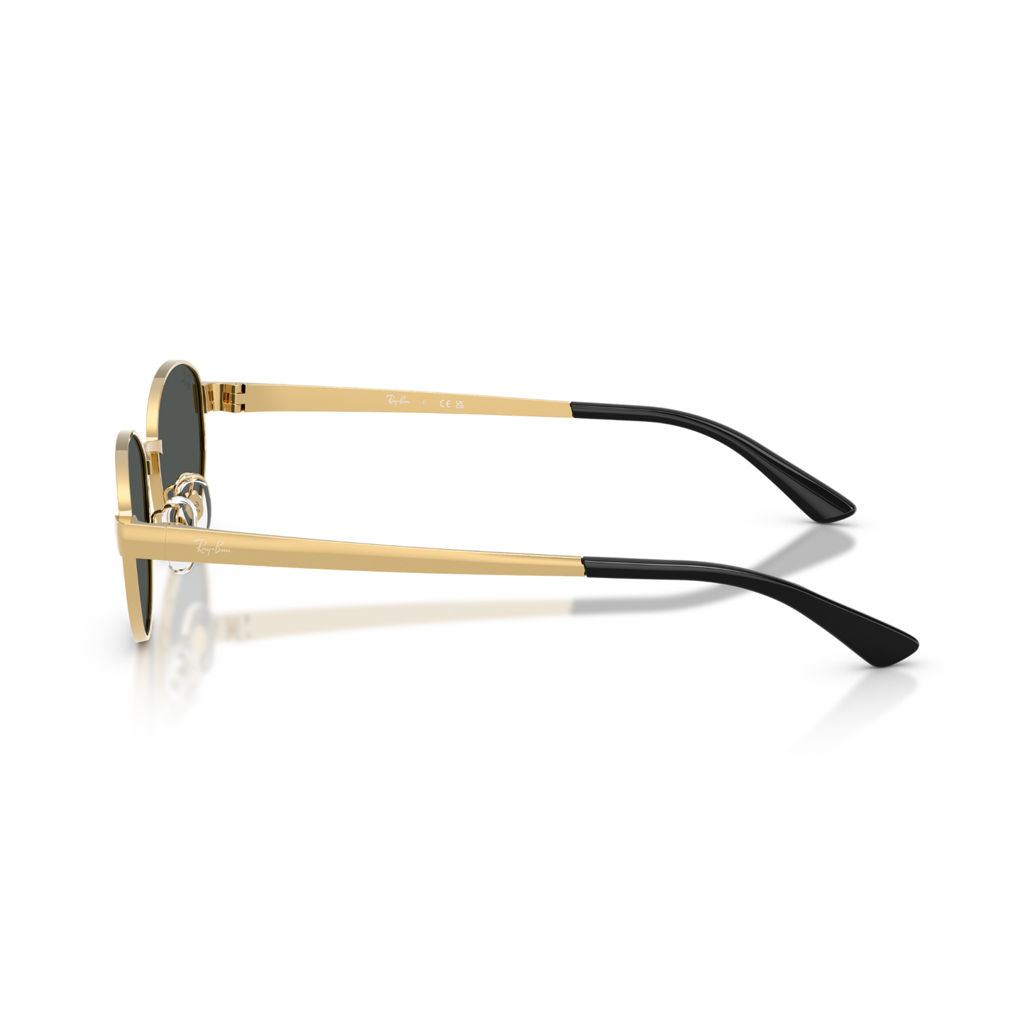Gafas De Sol Ray-Ban RB3774D Arista Dark Grey Dorado Unisex Gris