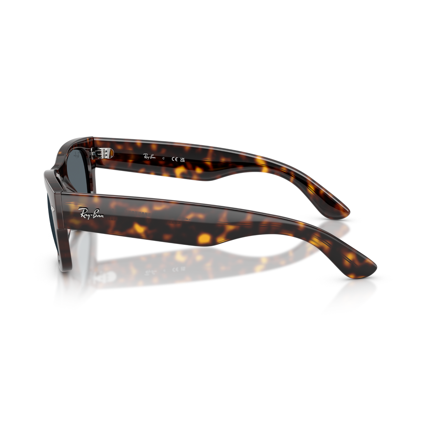 Gafas De Sol Ray-Ban RB0832S Mega Wayfarer Ii Havana Blue Unisex Azul