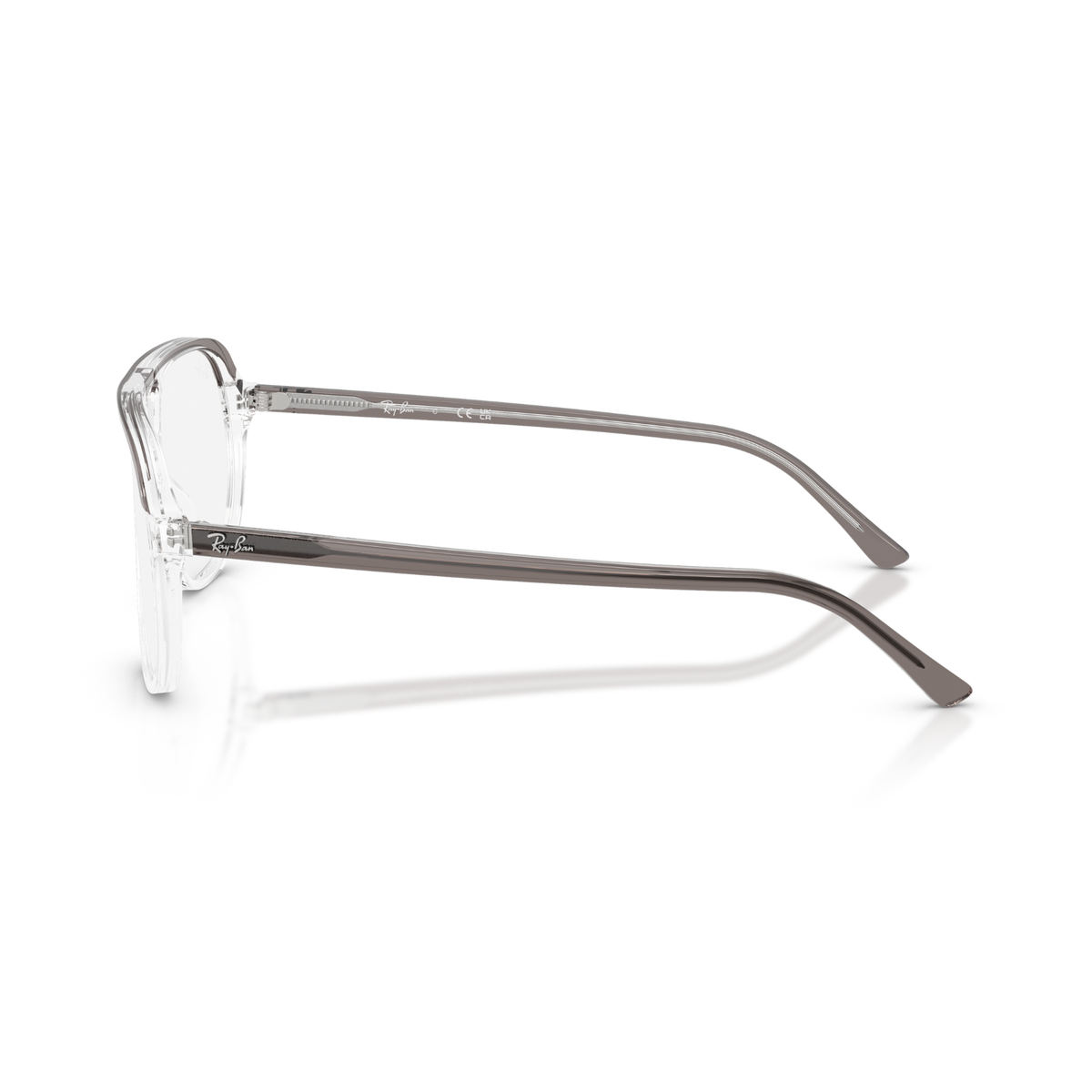 Armazón Ray-Ban RX5698 Grey On Transparent Gris