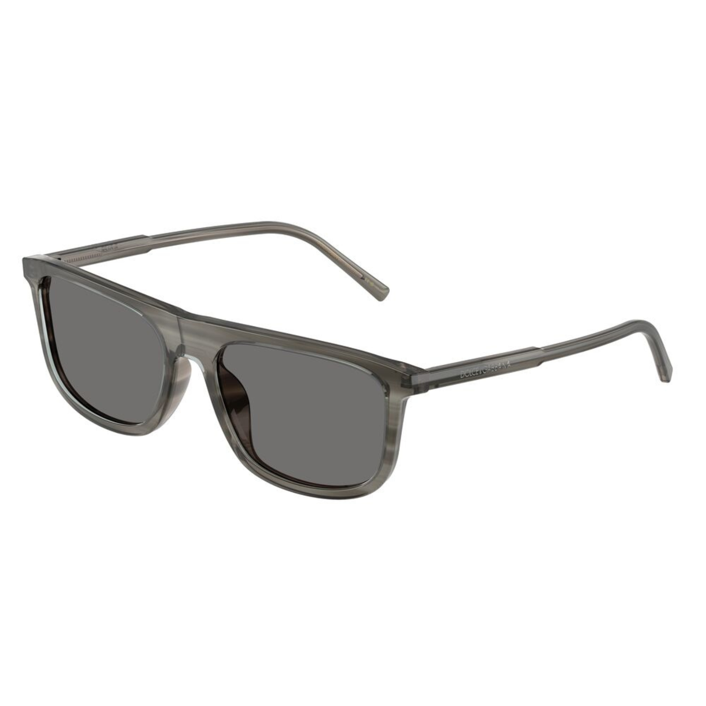 Gafas De Sol Dolce & Gabbana DG4542 Transp Grey On Strip Gris/Gris