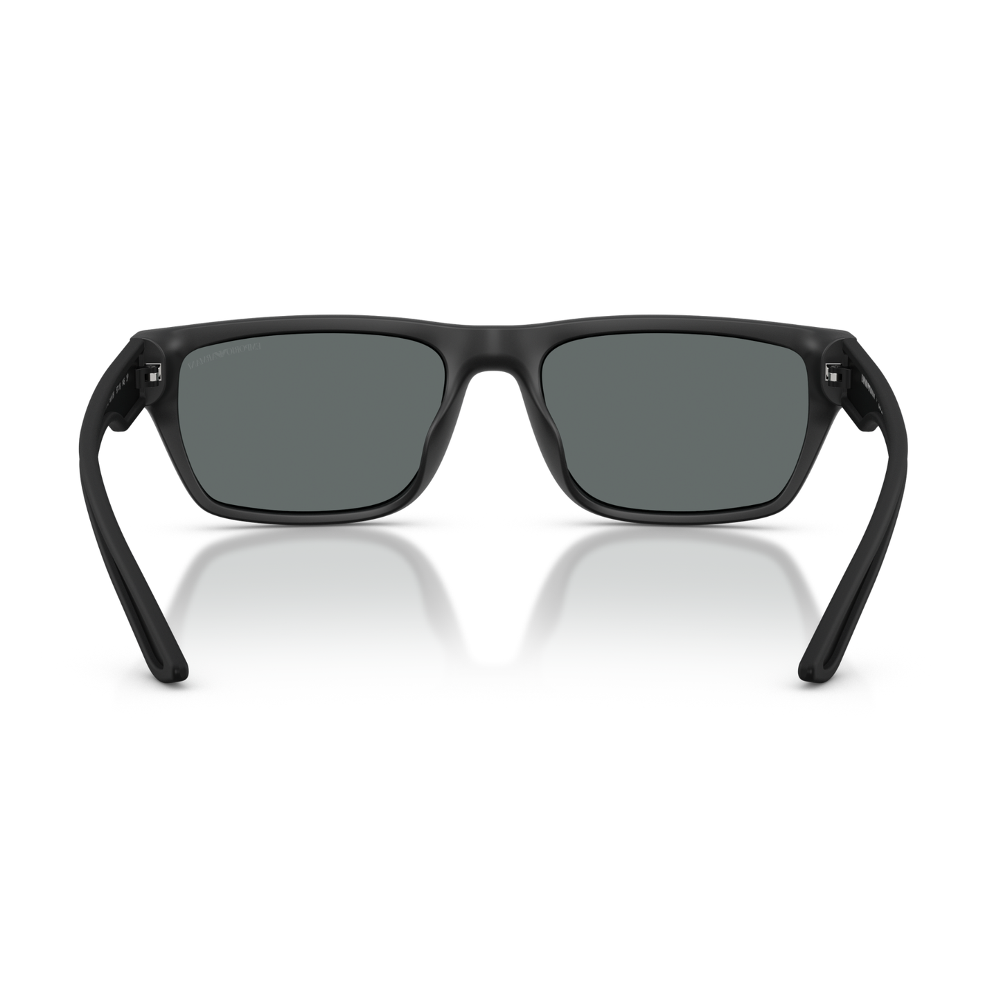 Lentes De Sol Emporio Armani EA4267U Rubberized Matte Black Dark Grey Polar Gris/Negro