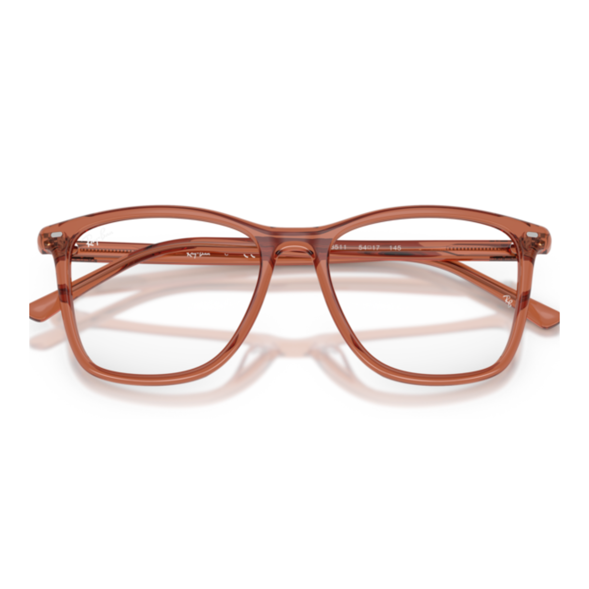 Armazones Ray-Ban RX5455 Transparent Brown Café