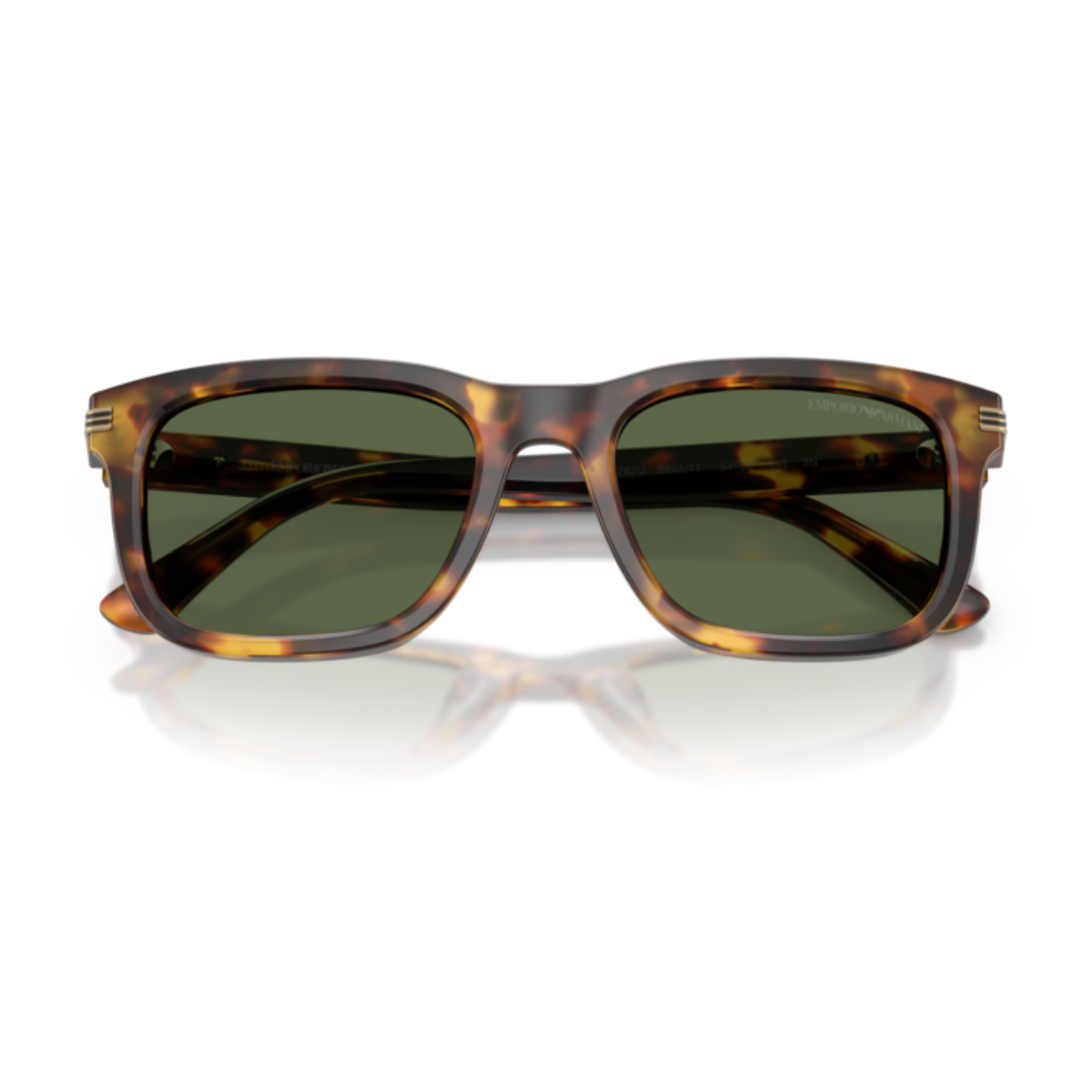 Gafas De Sol Emporio Armani EA4282U Shiny Havana Brown Dark Green Verde