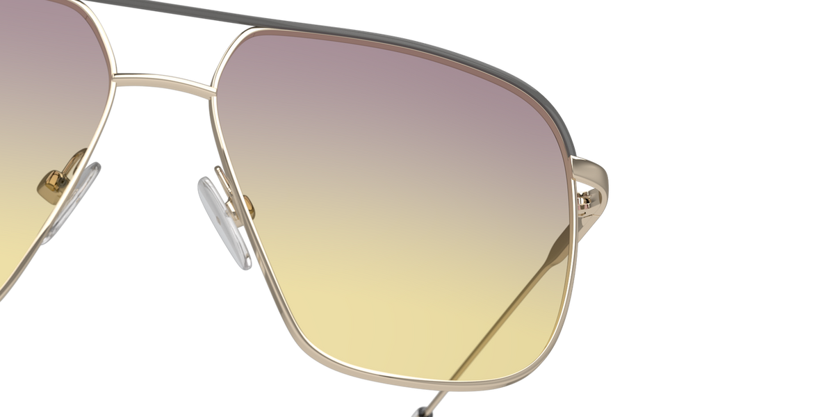 Gafas De Sol Unofficial UO5102 Gris/Dorado