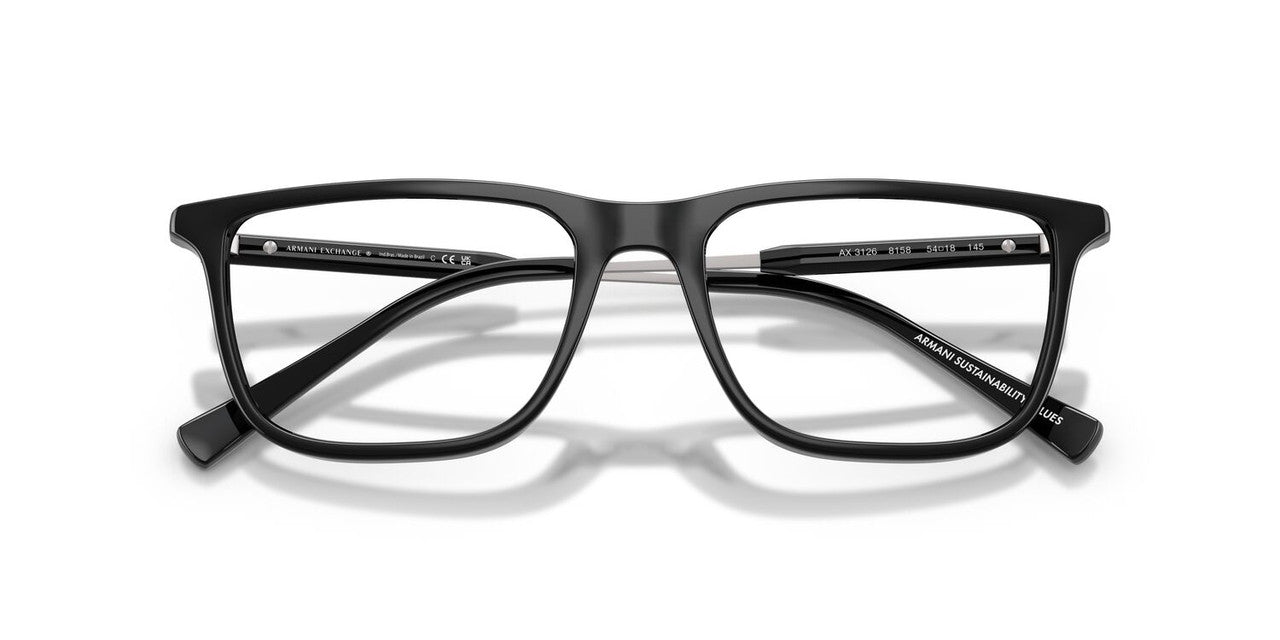 Armazón Armani Exchange AX3126 Negro