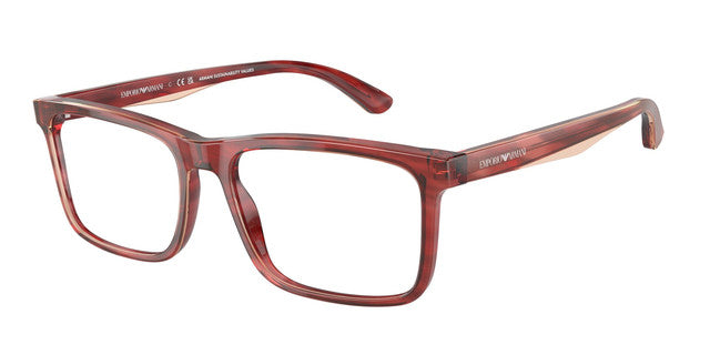 Armazón Emporio Armani EA3227 Burdeo
