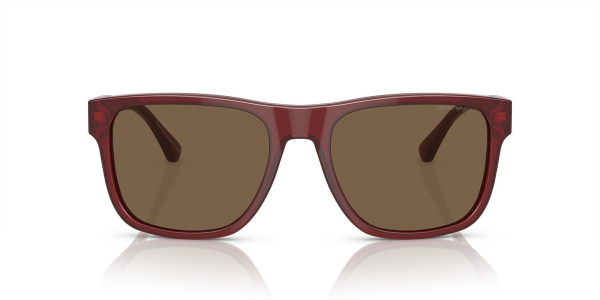 Gafas De Sol Emporio Armani EA4163 Café/Burdeo