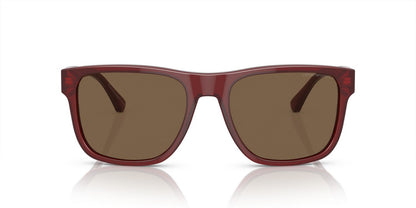Gafas De Sol Emporio Armani EA4163 Café/Burdeo