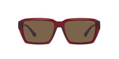 Gafas De Sol Emporio Armani EA4186 Café/Rojo