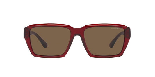 Gafas De Sol Emporio Armani EA4186 Café/Rojo