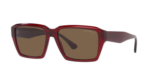 Gafas De Sol Emporio Armani EA4186 Café/Rojo