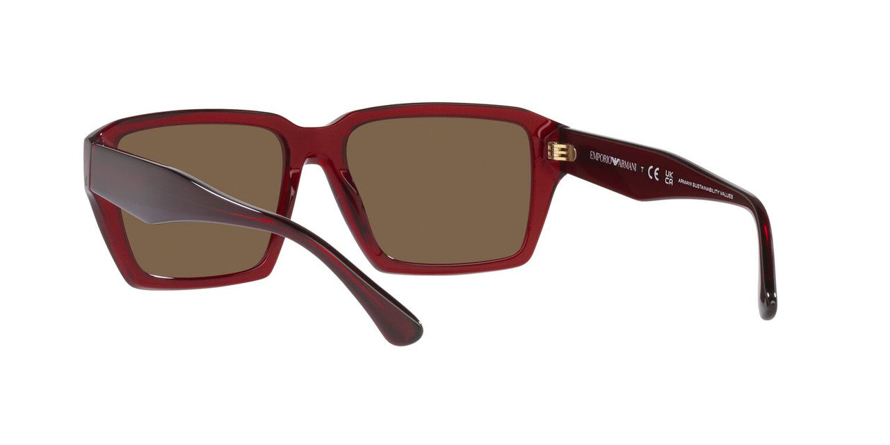 Gafas De Sol Emporio Armani EA4186 Café/Rojo