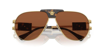 Gafas De Sol Versace VE2252 Café/Dorado