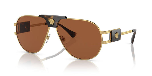 Gafas De Sol Versace VE2252 Café/Dorado