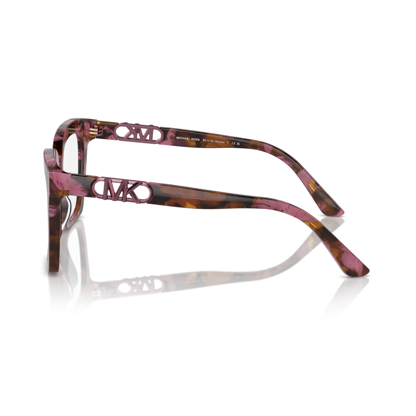 Armazones Michael Kors MK4119U Nassau Plum Graphic Rosa