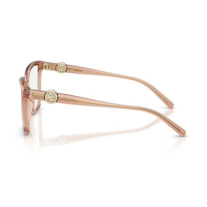 Armazón Michael Kors MK4180U Kobe Light Brown Transparent Brown