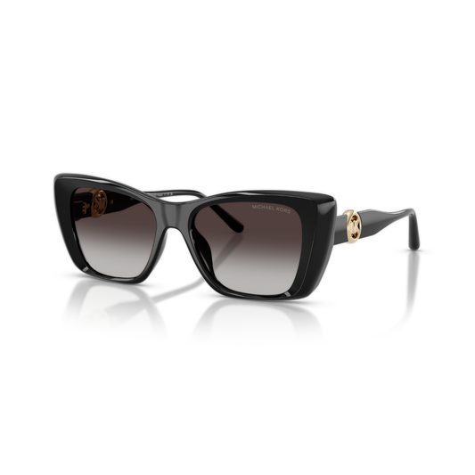 Gafas De Sol Michael Kors MK2270U Tokyo Black Smoke Gradient Negro Mujer Gris