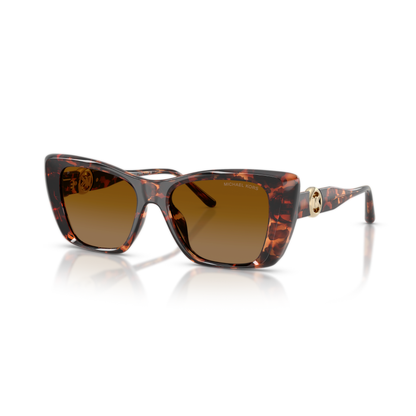 Gafas De Sol Michael Kors MK2270U Tokyo Luggage Tortoise Brown Gradient Polar Café Mujer