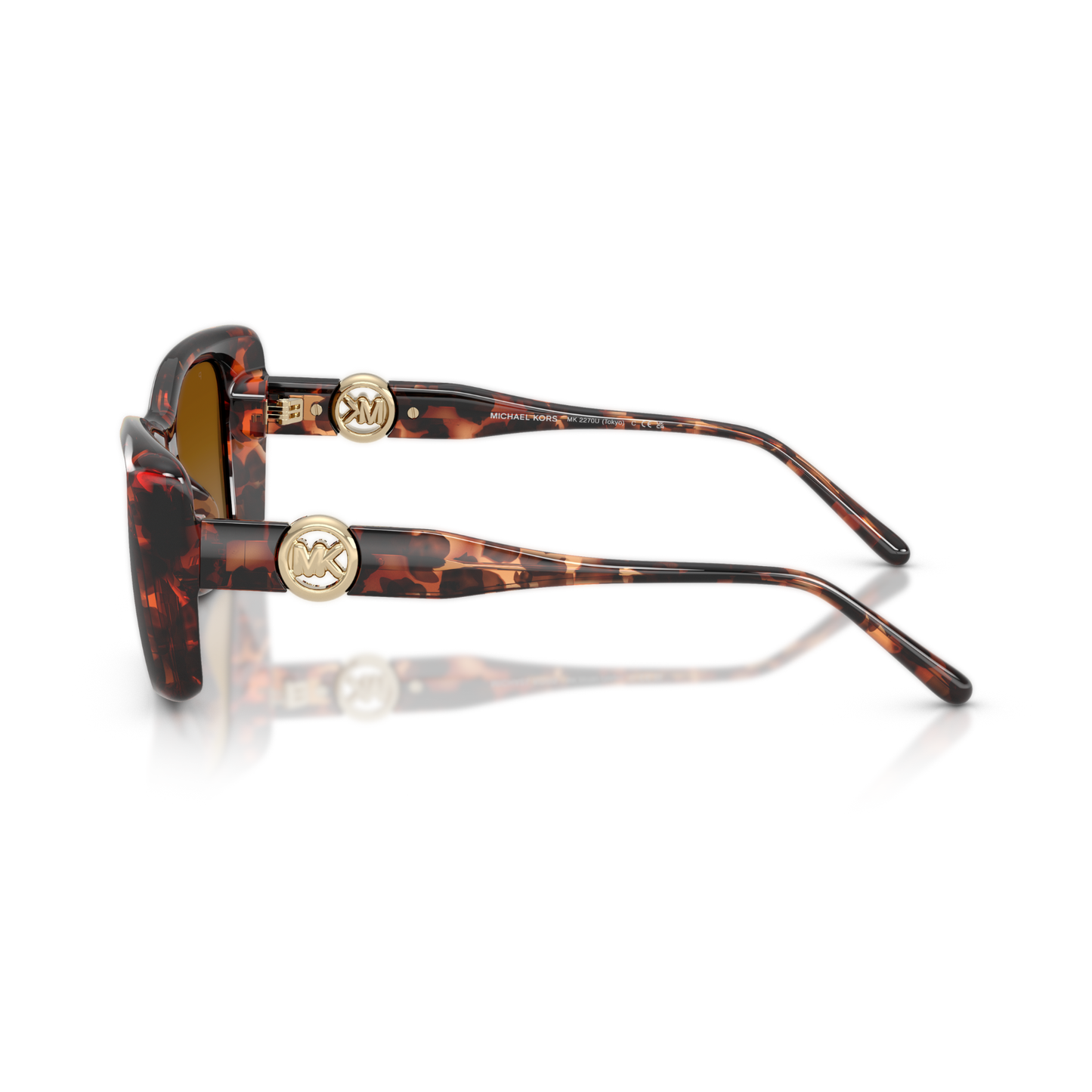 Gafas De Sol Michael Kors MK2270U Tokyo Luggage Tortoise Brown Gradient Polar Café Mujer