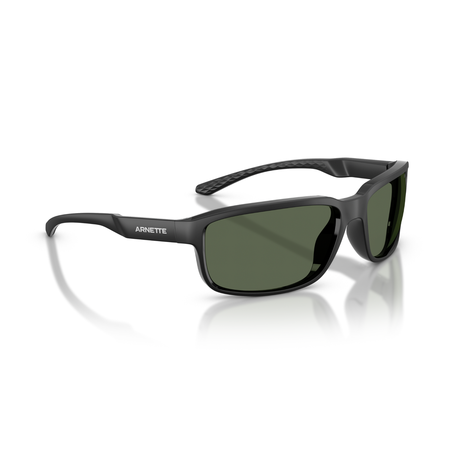 Gafas De Sol Arnette AN4373 Matte Recycled Black Verde/Negro