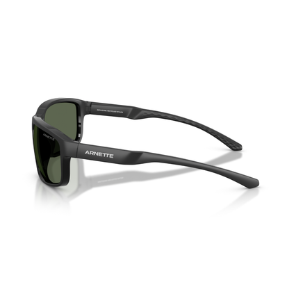 Gafas De Sol Arnette AN4373 Matte Recycled Black Verde/Negro