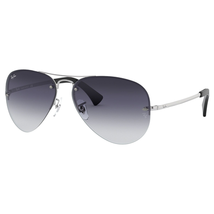 Gafas De Sol Ray-Ban RB3449 Verde/Plateado
