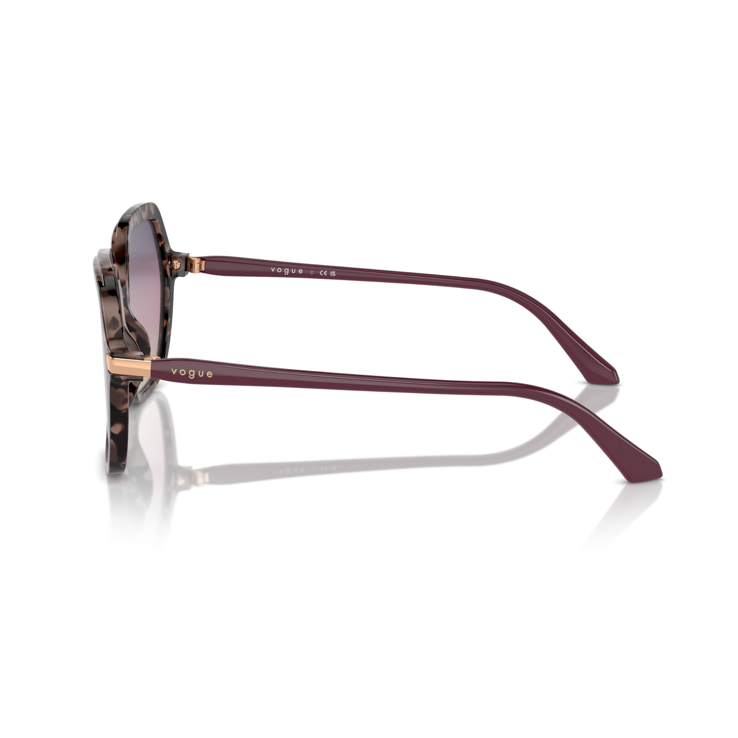 Gafas De Sol Vogue Eyewear VO5561S Pink Tortoise Tri Grad Brown/Violet/Blue Café/Rosa
