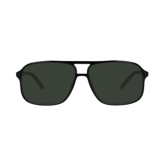 Lentes De Sol Seen NE6074 Black Green Verde/Negro