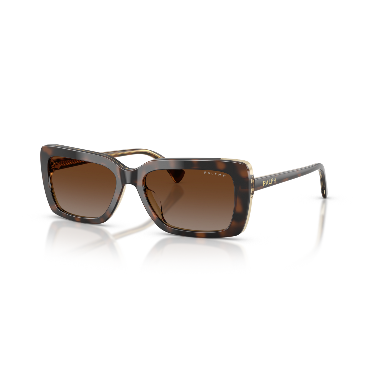 Gafas De Sol Ralph RA5342U Tortoise On Transparent Polar Gradient Brown Café