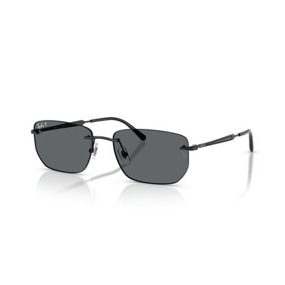 Gafas De Sol Ray-Ban RB3768 Black Dark Grey Pola Gris/Negro