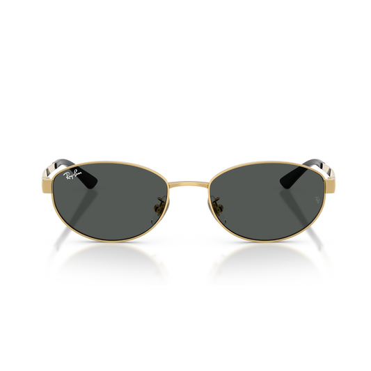 Gafas De Sol Ray-Ban RB3774D Arista Dark Grey Dorado Unisex Gris