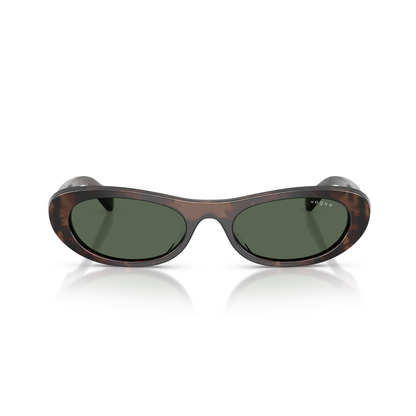 Gafas De Sol Vogue Eyewear VO5695SU Milky Brown Havana Dark Green Verde/Marrón