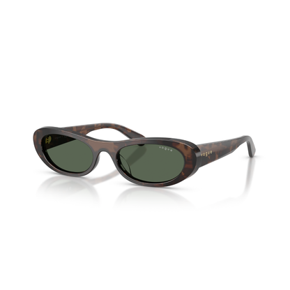 Gafas De Sol Vogue Eyewear VO5695SU Milky Brown Havana Dark Green Verde/Marrón