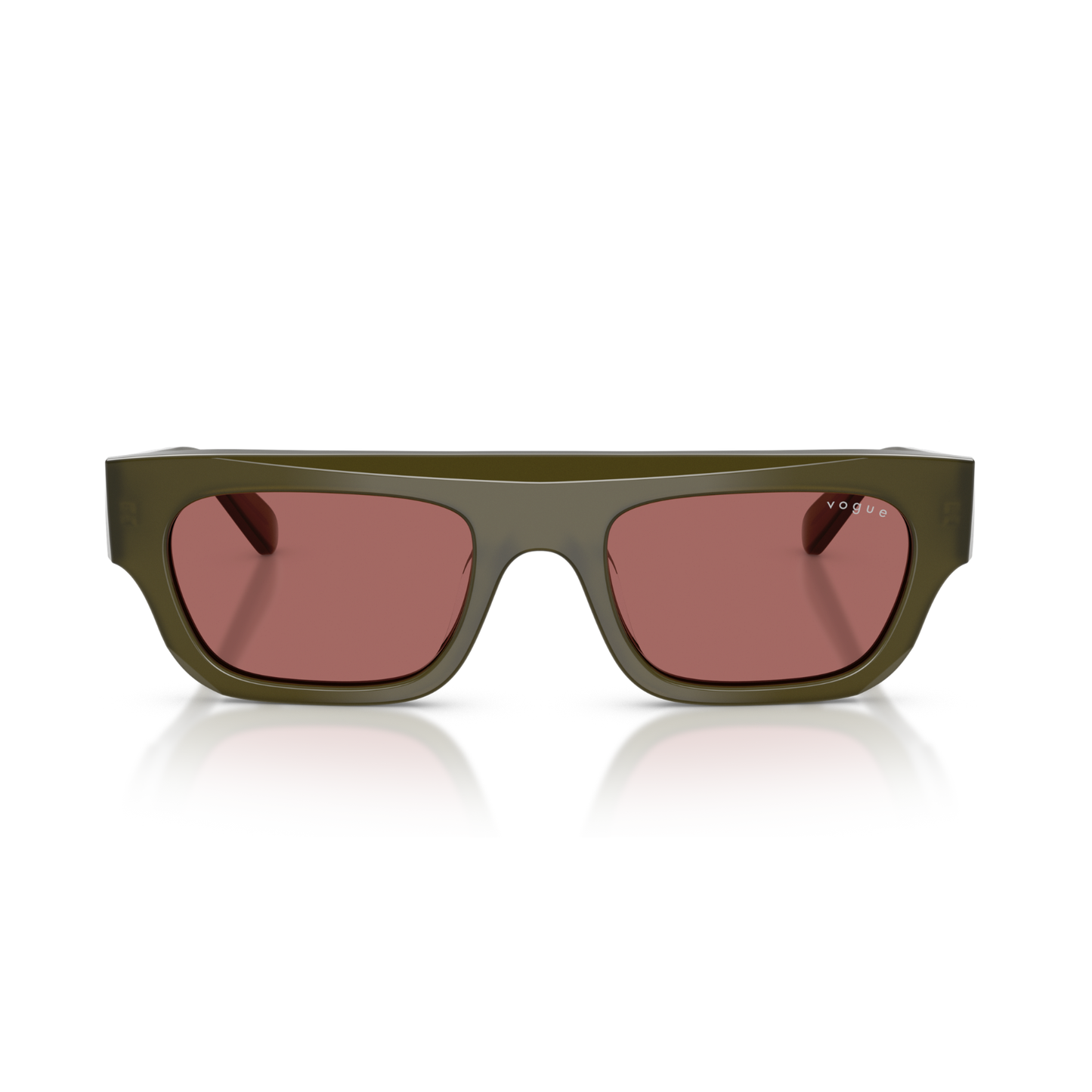 Gafas De Sol Vogue Eyewear VO5694SU Opal Olive Green Dark Purple Oilva Mujer Morado