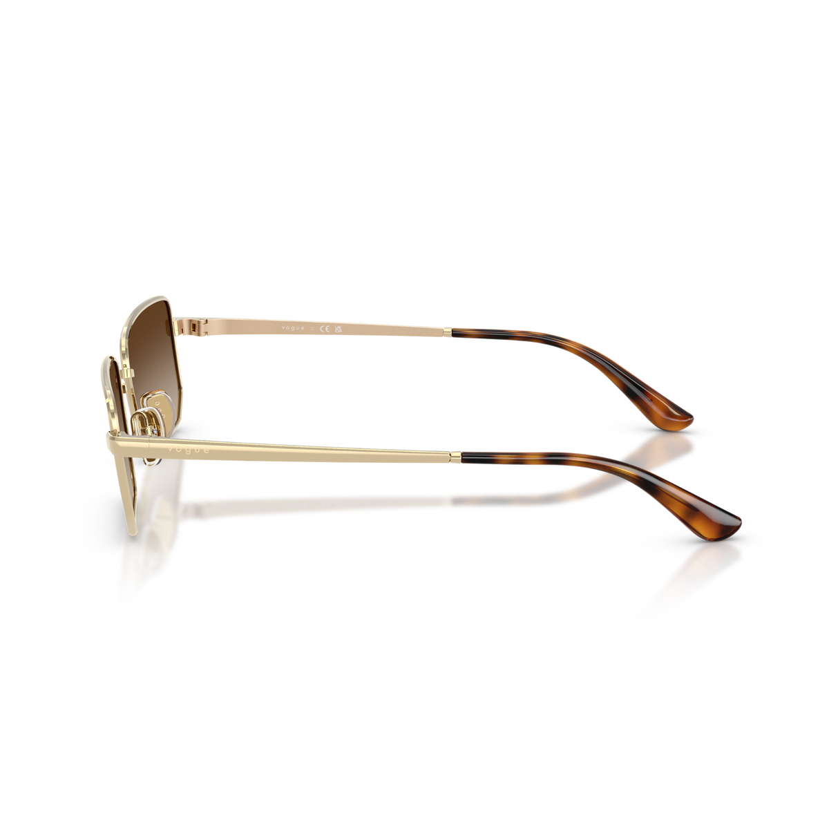 Gafas De Sol Vogue Eyewear VO4352S Pale Gold Brown Gradient Café/Dorado