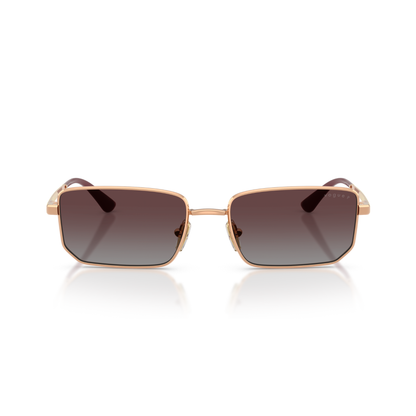 Gafas De Sol Vogue Eyewear VO4352S Rose Gold Polar Grey Gradient Gris/Dorado