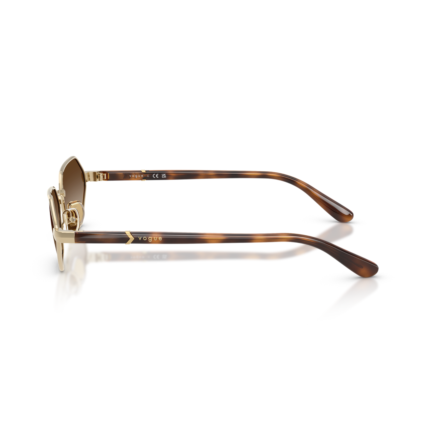 Gafas De Sol Vogue Eyewear VO4349S Pale Gold Brown Gradient Dorado Mujer Café