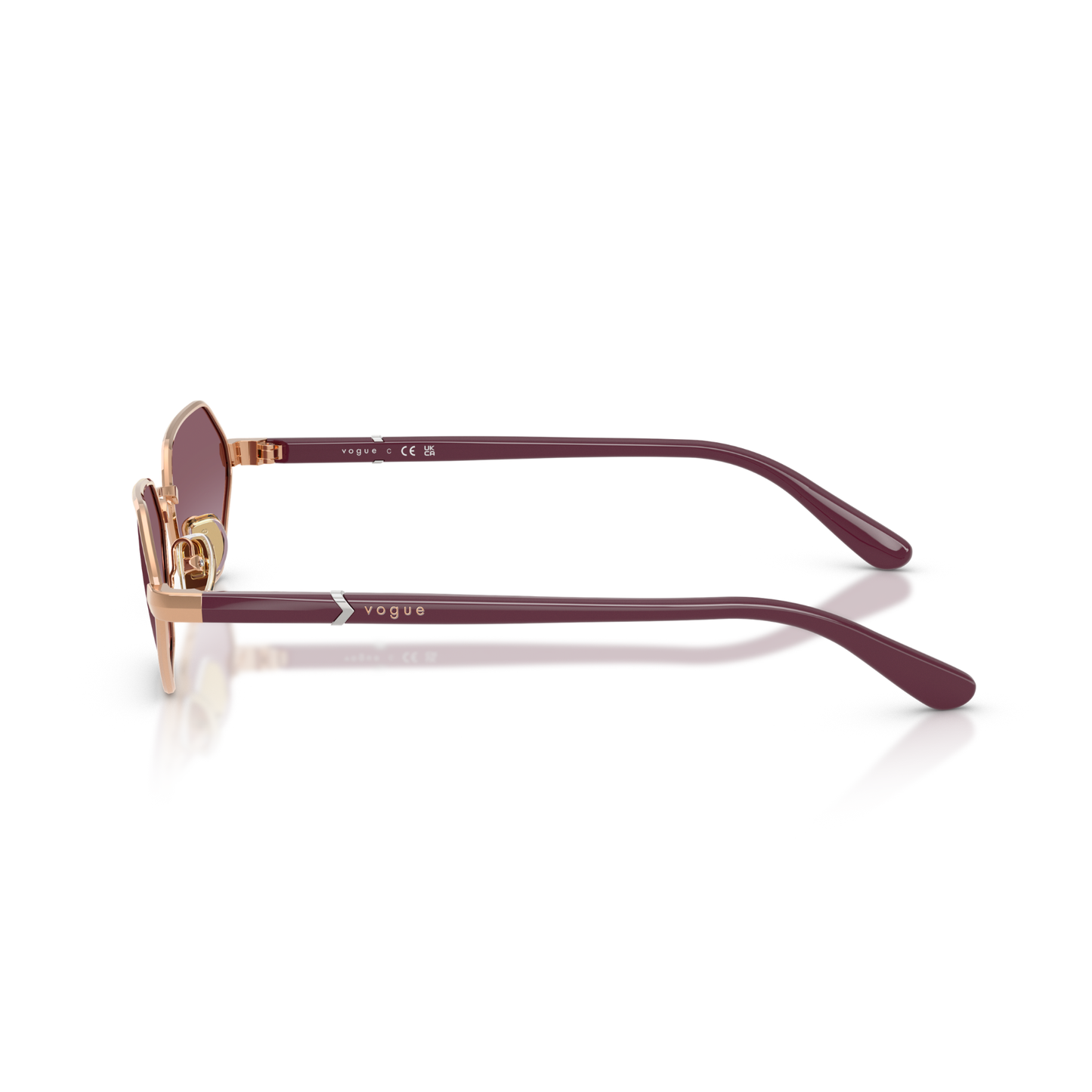 Gafas De Sol Vogue Eyewear VO4349S Rose Gold Violet Gradient Dora Violeta/Dorado