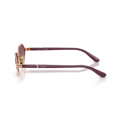 Gafas De Sol Vogue Eyewear VO4349S Rose Gold Violet Gradient Dora Violeta/Dorado