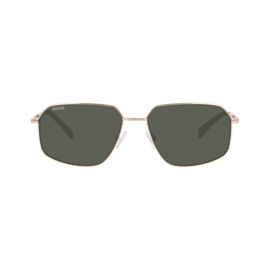 Lentes De Sol Unofficial UO5152 Gold Green Verde/Dorado
