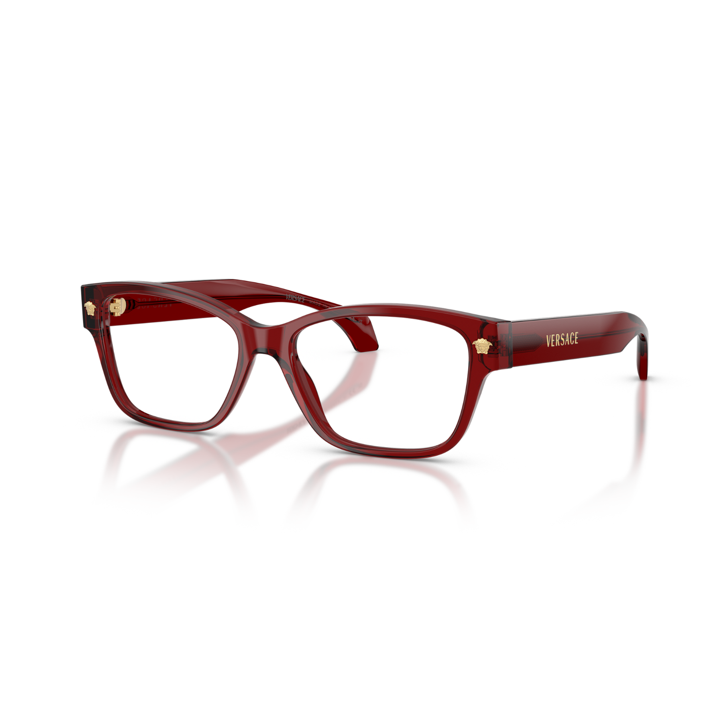 Armazones Versace VE3392 Transparent Burgundy Burdeo Mu