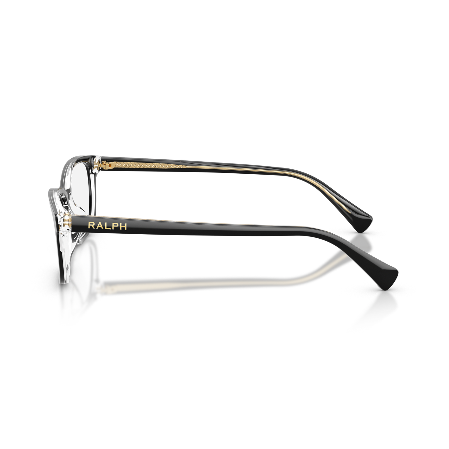 Armazones Ralph RA7194U Black On Transparent Negro Mujer