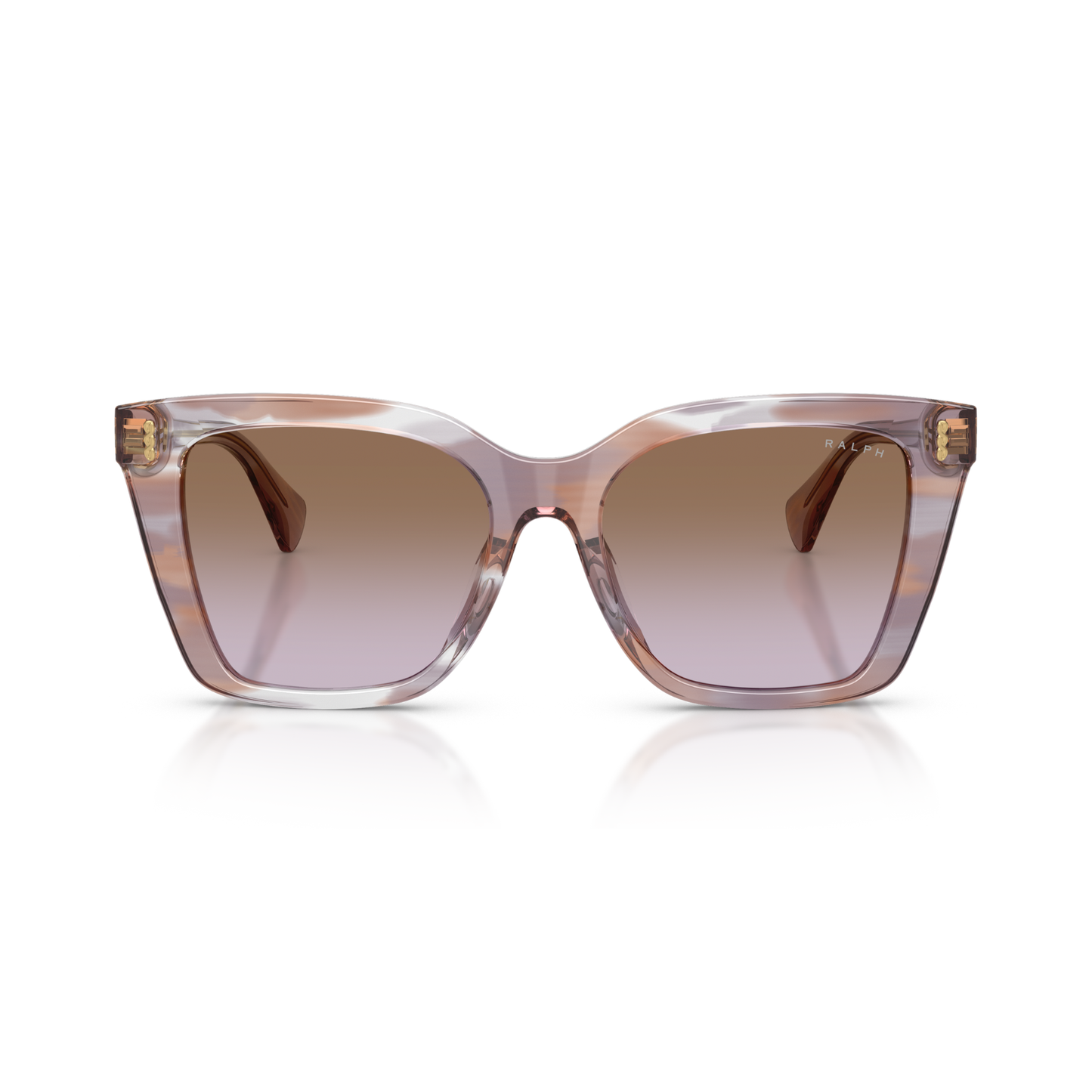 Gafas De Sol Ralph RA5349U Brown Striped Blu Gradient Violet Azul Mujer Violeta