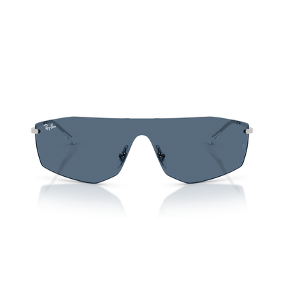 Gafas De Sol Ray-Ban RB3781 Silver Dark Blue Azul/Plateado