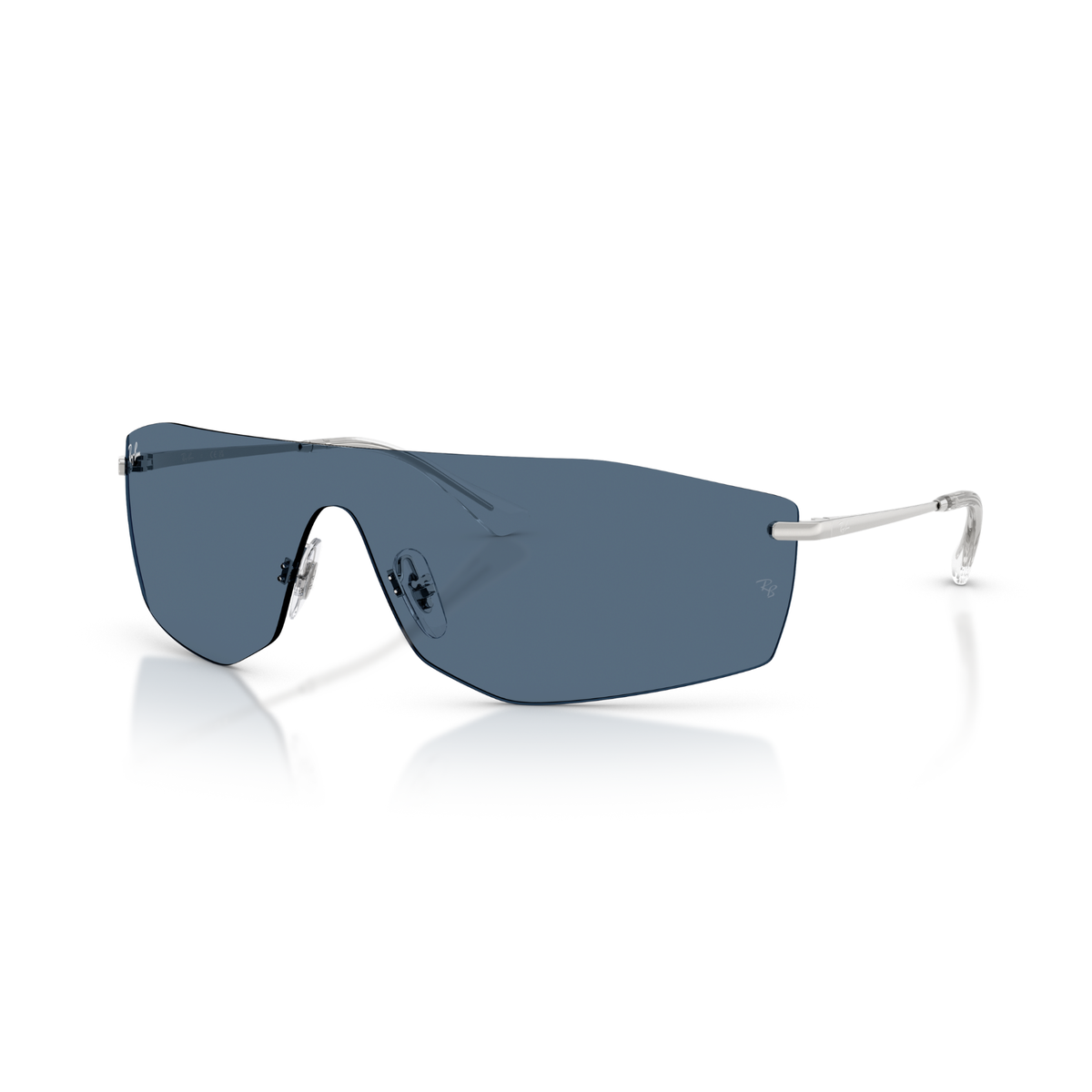 Gafas De Sol Ray-Ban RB3781 Silver Dark Blue Azul/Plateado