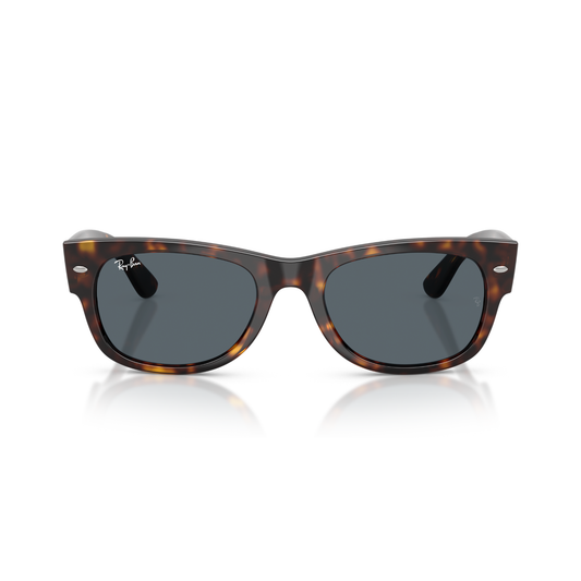 Gafas De Sol Ray-Ban RB0832S Mega Wayfarer Ii Havana Blue Unisex Azul